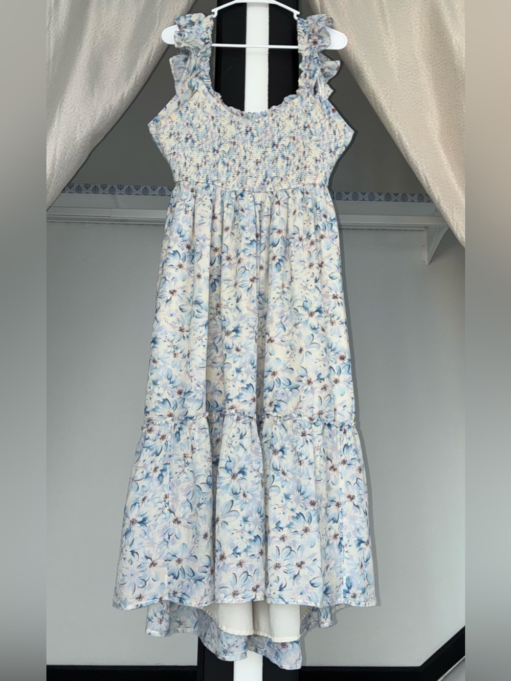 AE - Floral Ruffle Dress - Picture 6 of 9